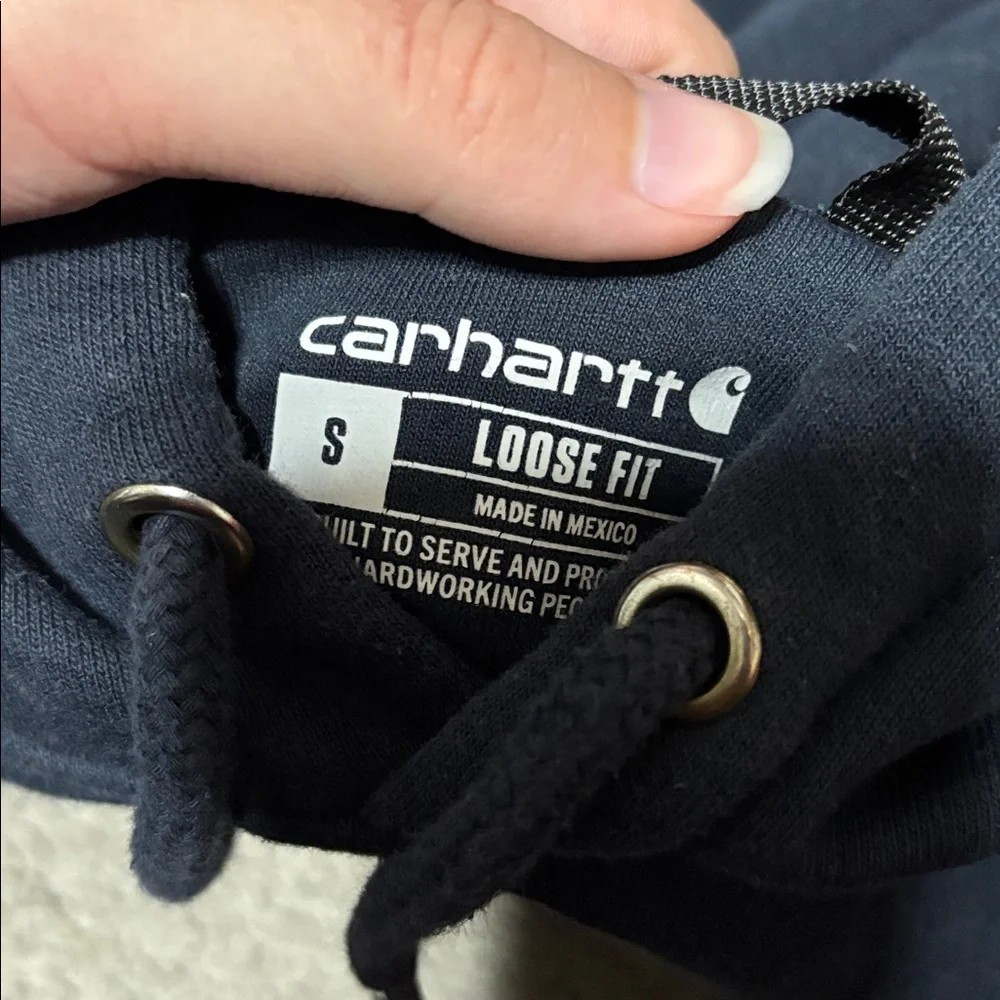 Carhartt men’s navy blue sweatshirt - Picture 7 of 10